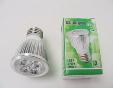 Universal LED-pære, Spot, 5W., 230V. E 27.