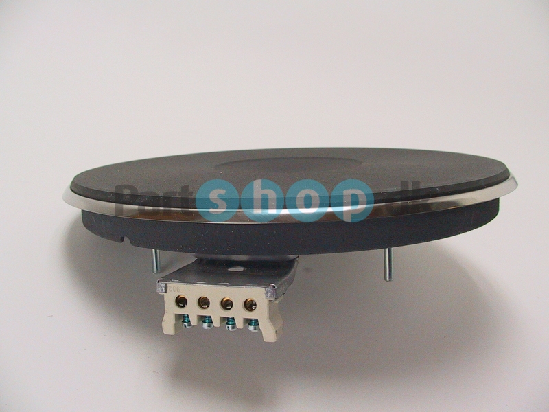 Kogeplade, lav, 22 cm, 2000W/230V