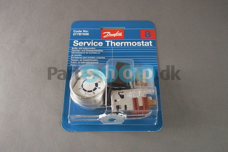 Termostat, Danfoss Service nr. 8.