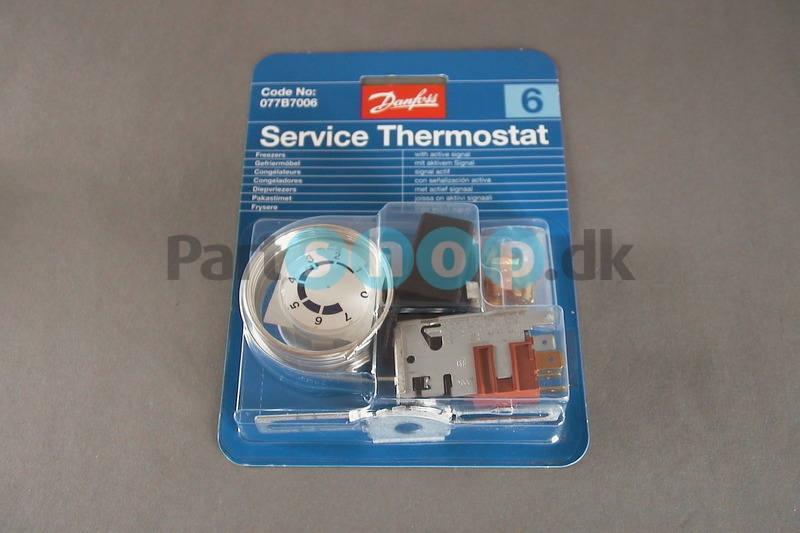 Termostat, Danfoss Service nr. 6 f. frys