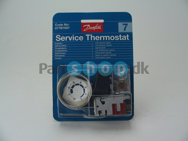 Termostat, Danfoss Service nr. 7 f. frys